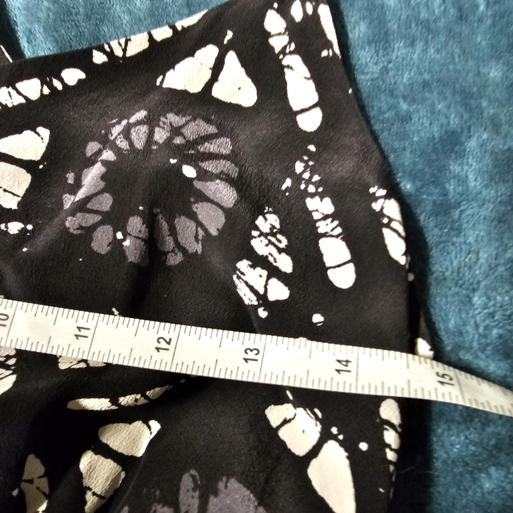 Madewell | Starview Silk Batik Grid Cami Dress size 0 - Picture 10 of 12